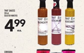 Metro That sauces offer