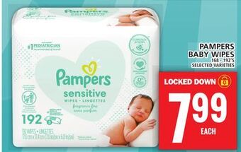 Food Basics Pampers baby wipes offer