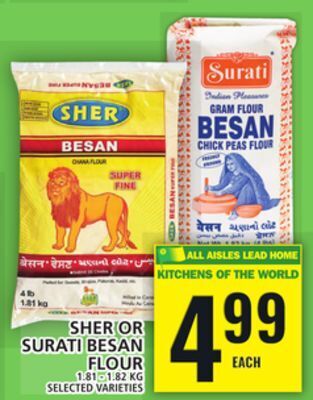 Food Basics Sher or surati besan flour offer