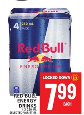 Food Basics Red bull energy drinks offer