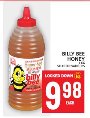 Food Basics Billy bee honey offer