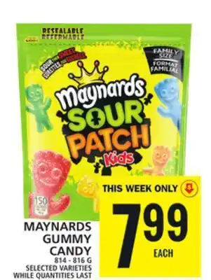 Food Basics Maynards gummy candy offer