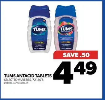 Real Canadian Superstore Tums antacid tablets offer