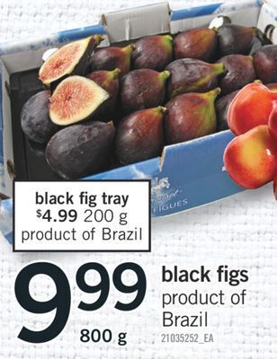 Fortinos Black figs, 800 g offer