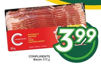 Sobeys Compliments bacon offer