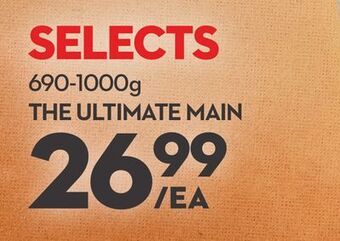Longo's Selects the ultimate main offer