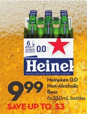 Longo's Heineken 0.0 non-alcoholic beer offer