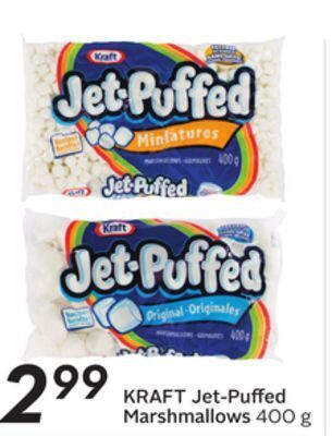 Sobeys Kraft jet-puffed marshmallows offer