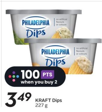Sobeys Kraft dips offer