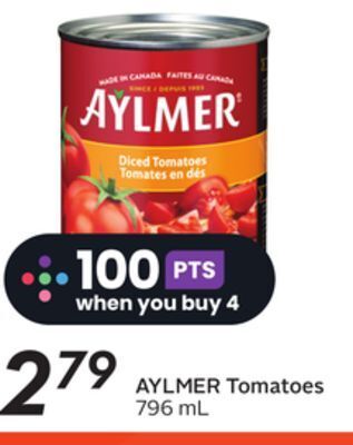 Sobeys Aylmer tomatoes offer