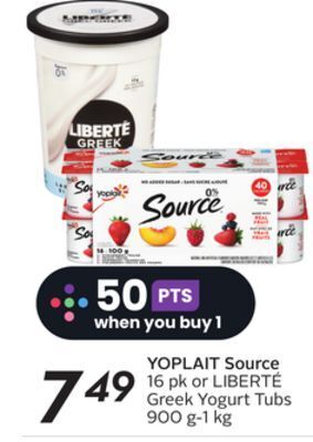 Sobeys Yoplait source offer