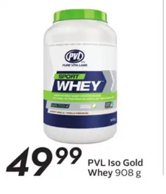 Sobeys Pvl iso gold whey offer