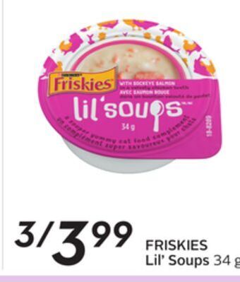 Sobeys Purina friskies lil' soups offer