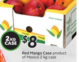 Sobeys Red mango case offer