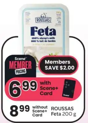 Sobeys Roussas feta offer