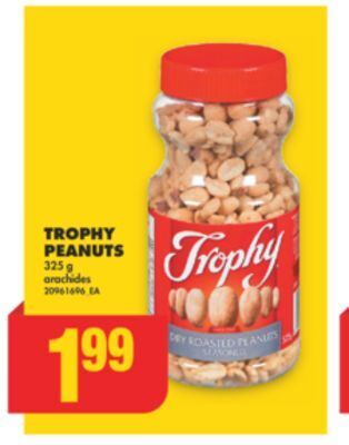 No Frills Trophy peanuts, 325 g offer