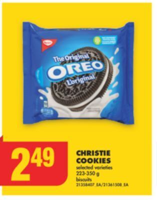 No Frills Christie cookies, 223-350 g offer