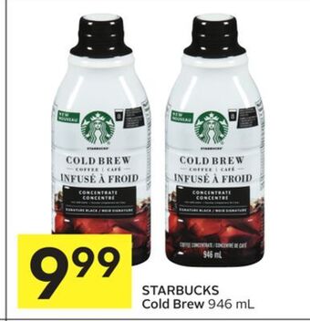 Foodland Starbucks cold brew 946 ml offer