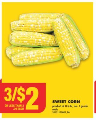 No Frills Sweet corn offer
