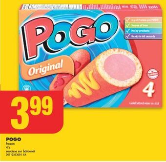 No Frills Pogo, 4's offer