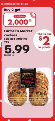 Independent Grocer Farmer's market™ cookies, 12's offer
