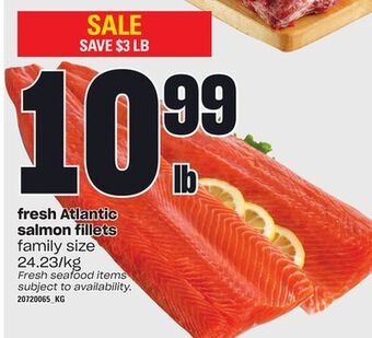 Loblaws Fresh atlantic salmon fillets offer