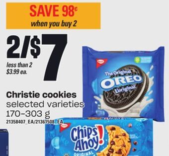 Loblaws Christie cookies, 170-303 g offer