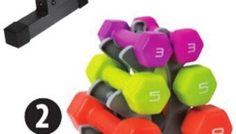 Canadian Tire Cap barbell 32-lb neoprene dumbbell set offer