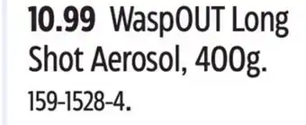 Canadian Tire Wilson waspout long shot aerosol, 400g offer