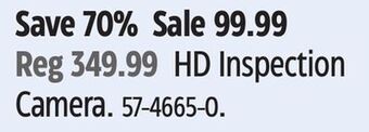 Canadian Tire Maximum hd inspection camera offer