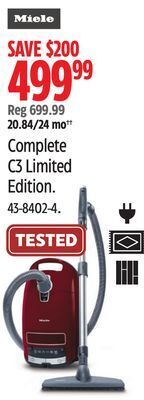 Canadian Tire Miele complete c3 limited edition offer