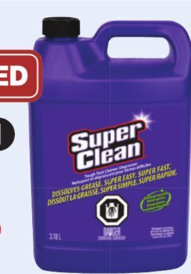 Canadian Tire Super clean degreaser, 3.78l offer