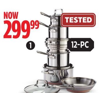 Canadian Tire Paderno copper core set offer