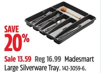 Canadian Tire Madesmart large silverware tray offer