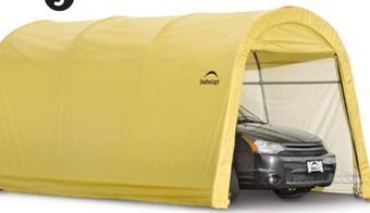 Canadian Tire Shelter logic round autoshelter, 10 x 15 x 8' h offer