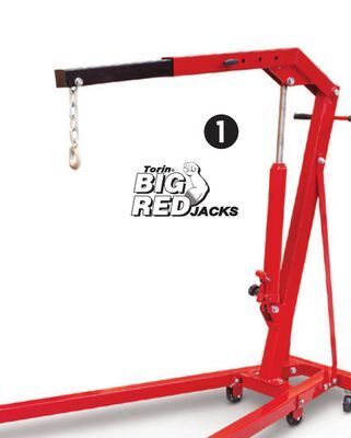 Canadian Tire Big red 1-ton shop crane offer