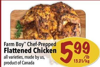 Farm Boy Farm boy™ chef-prepped flattened chicken offer