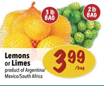 Farm Boy Lemons or limes offer