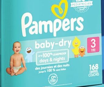 Walmart Pampers baby-dry, cruisers 360° offer