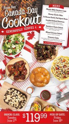 Farm Boy Farm boy canada day cookout offer