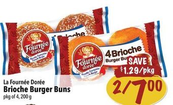 Farm Boy La fournée dorée brioche burger buns offer