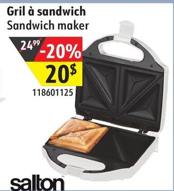 Sushi Shop Salton sandwich maker offer