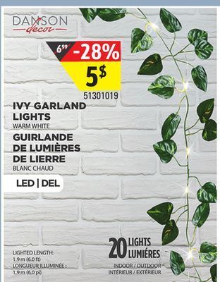 Sushi Shop Ivy garland lights offer