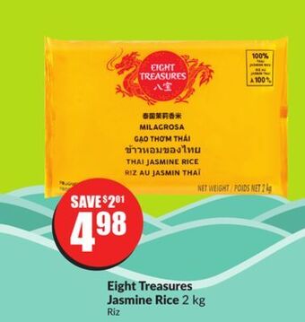 Chalo FreshCo Eight treasures jasmine rice 2 kg offer