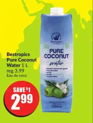 Chalo FreshCo Bestropics pure coconut water 1 l offer