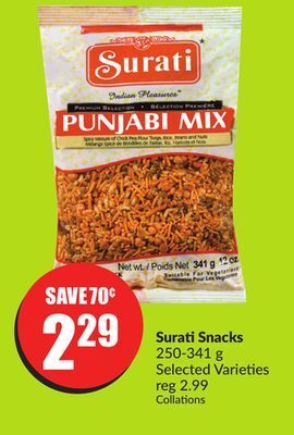 Chalo FreshCo Surati snacks 250-341 g selected varieties offer