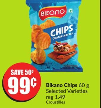 Chalo FreshCo Bikano chips 60 g selected varieties offer