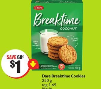 Chalo FreshCo Dare breaktime cookies 250 g offer