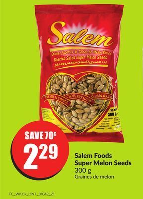 Chalo FreshCo Salem foods super melon seeds 300 g offer