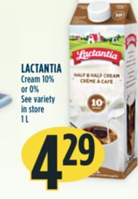 Marché Adonis Lactantia cream 10% or 0% offer